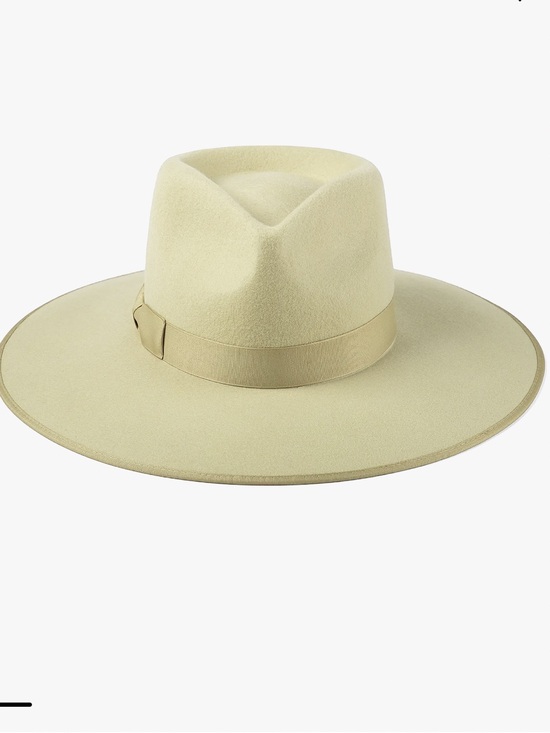 Lack Of Color Accessories - Lack of Color Pistachio Rancher Hat Wide Brim Felt Fedora  Sz. M 57 cm Like New